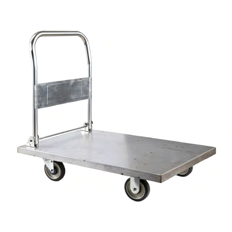 Carrinho de aço resistente, carrinho de carga, transportador, carrinho doméstico, reboque portátil, carrinho pequeno dobrável, carrinho puxado à mão
