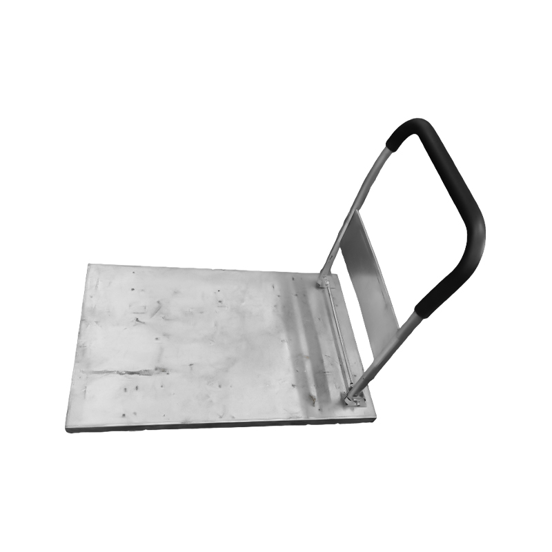 Carrinho de mão de placa de aço resistente caminhão de mão de carga portátil carrinho de mesa dobrável carrinho puxado à mão uso doméstico reboque de mesa